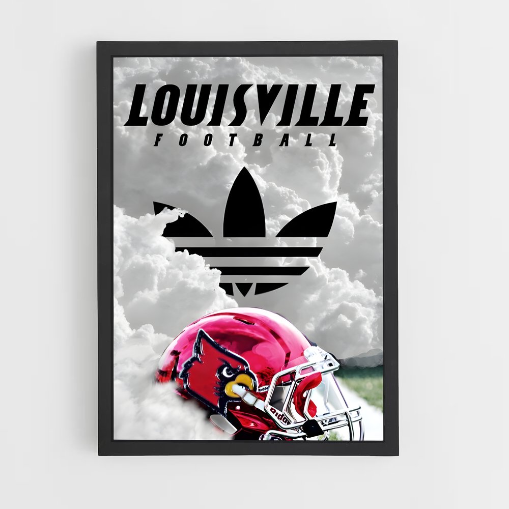 Poster Touchdown Louisville – affiche Basketball (vue 2)